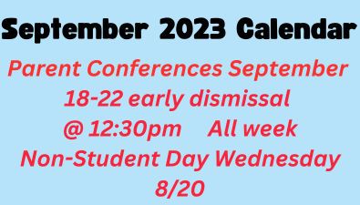  Calendar for September 2023